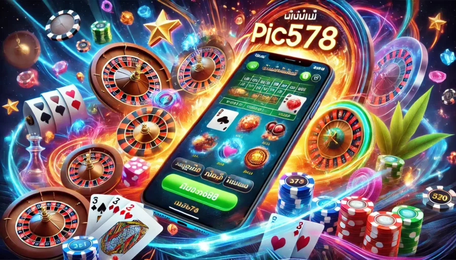 เกมคาสิโนบนมือถือที่น่าตื่นเต้น รอคุณที่ Pic5678!